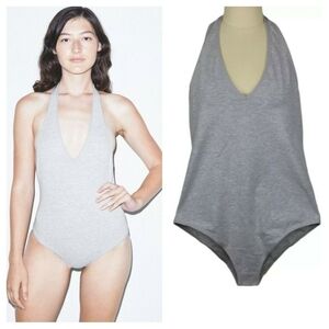 American Apparel Halter Bodysuit/Dancewear.  Size Large.  New With Tags $30.